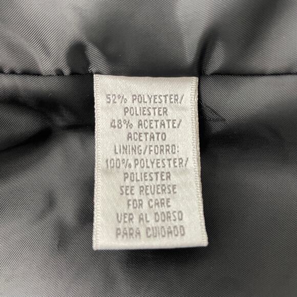 JACQUELINE FERRAR Blazer Womens 6 Black Petite Career Formal Elegant Minimalist - Picture 8 of 9